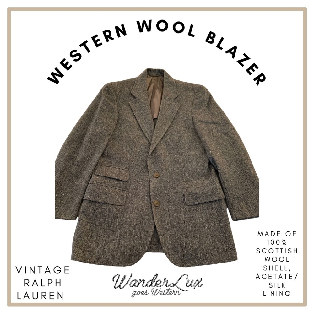 Ralph Lauren Wool Blazer - Picture 3 of 11